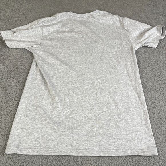 American Giant T Shirt Men Large Gray Crewneck American Made Flag Collection USA - Picture 5 of 9